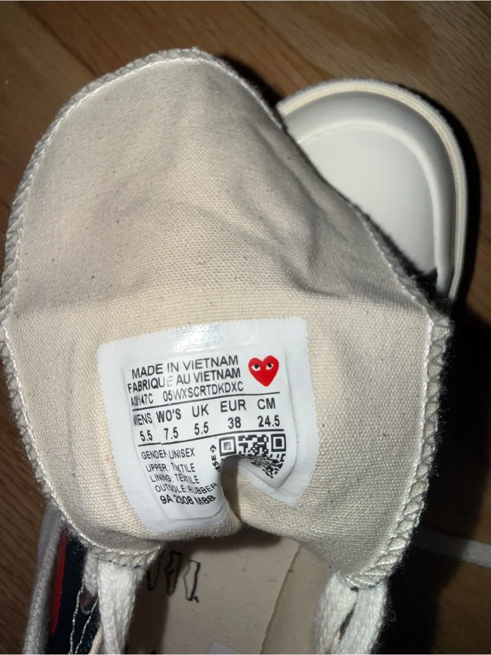 Kids' Black Chuck 70 High 'Multi Heart' Sneakers